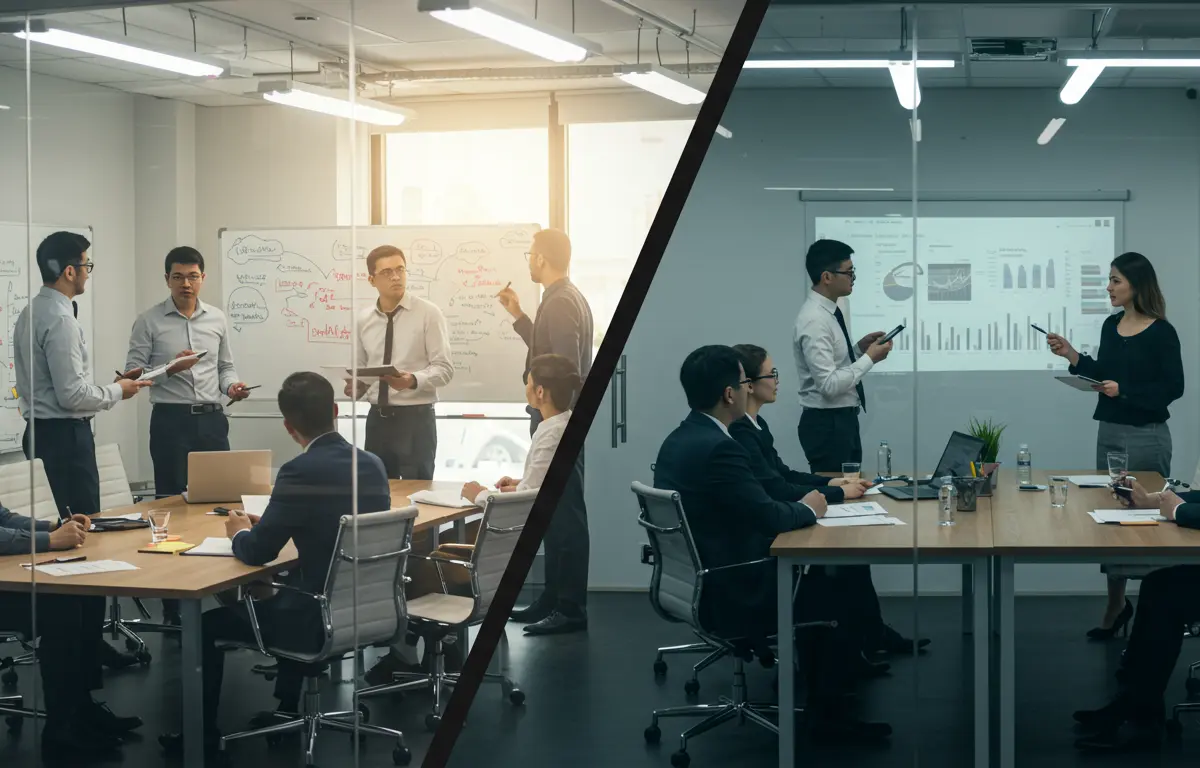 従来型コンサルティングとの根本的な違い