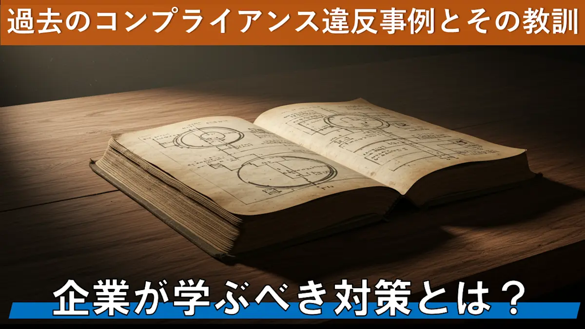 過去のコンプライアンス違反事例とその教訓｜企業が学ぶべき対策とは？